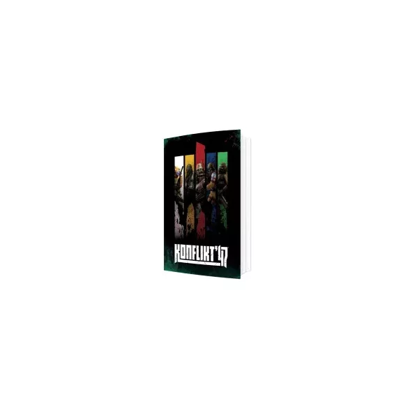 Konflikt'47 Mini Rulebook A5 - angol nyelvű szabálykönyv