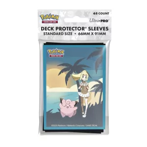 UP - Lillie and Clefairy 65ct DECK PROTECTOR® Sleeves for the Pokémon Trading Card Game-16757