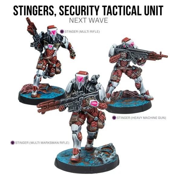 Infinity: Stingers, Security Tactical Unit - EN fém miniatűr készlet