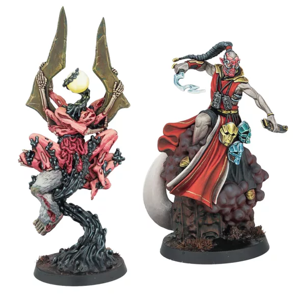 Warcrow: Yaldabaoth Supports miniatúra szett - angol kiadás
