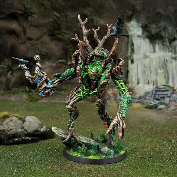 Warcrow: Moss Hermit miniatűra - angol kiadás