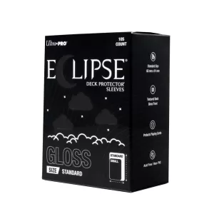 ECLIPSE® Gloss Standard DECK PROTECTOR® Sleeves: Jet Black - 105ct-16700