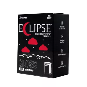 ECLIPSE® Gloss Standard DECK PROTECTOR® Sleeves: Apple Red - 105ct-16704