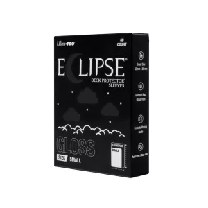 ECLIPSE® Gloss Small DECK PROTECTOR® Sleeves: Jet Black - 60ct-16710