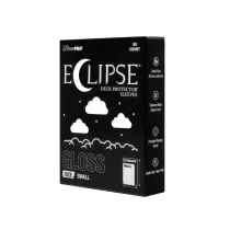 ECLIPSE® Gloss Small DECK PROTECTOR® Sleeves: Arctic White - 60ct-16711