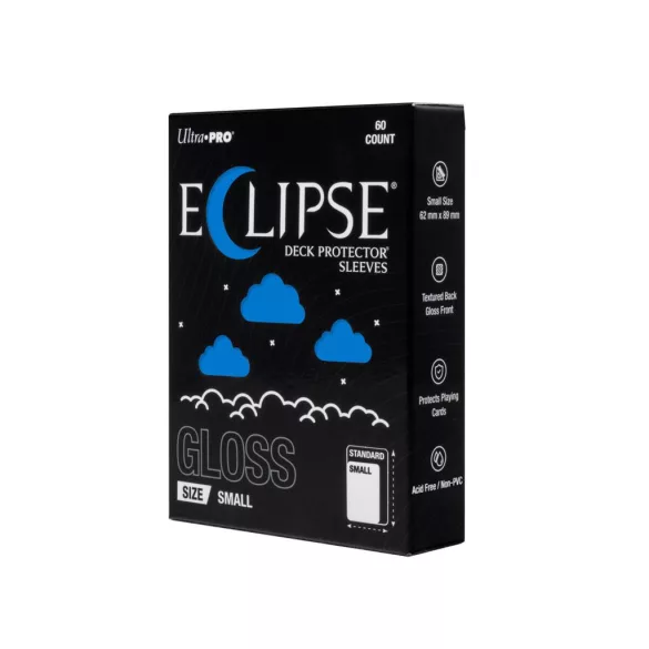 ECLIPSE® Gloss Small DECK PROTECTOR® Sleeves: Pacific Blue - 60ct-16712