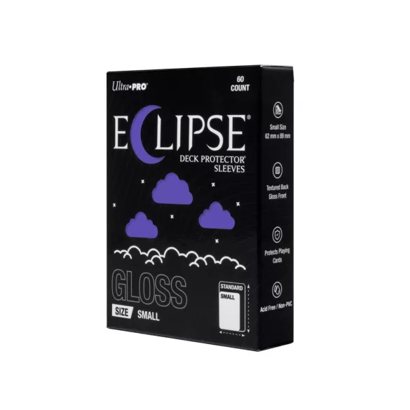 ECLIPSE® Gloss Small DECK PROTECTOR® Sleeves: Royal Purple - 60ct-16716