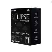 ECLIPSE® Matte Standard DECK PROTECTOR® Sleeves: Jet Black - 105ct-16680