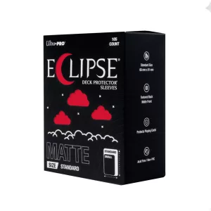 ECLIPSE® Matte Standard DECK PROTECTOR® Sleeves: Apple Red - 105ct-16684