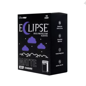 ECLIPSE® Matte Standard DECK PROTECTOR® Sleeves: Royal Purple - 105ct-16686
