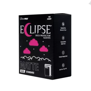 ECLIPSE® Matte Standard DECK PROTECTOR® Sleeves: Hot Pink - 105ct-16688