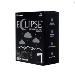ECLIPSE® Matte Standard DECK PROTECTOR® Sleeves: Smoke Grey - 105ct-16689