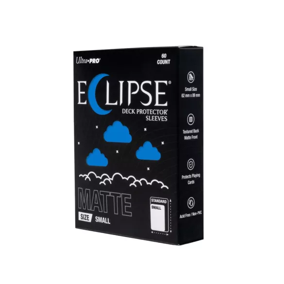 ECLIPSE® Matte Small DECK PROTECTOR® Sleeves: Pacific Blue - 60ct-16692