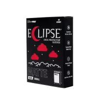 ECLIPSE® Matte Small DECK PROTECTOR® Sleeves: Apple Red - 60ct-16694