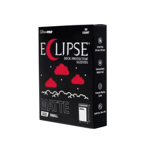 ECLIPSE® Matte Small DECK PROTECTOR® Sleeves: Apple Red - 60ct-16694