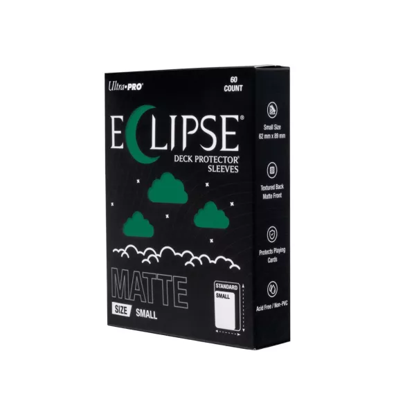 ECLIPSE® Matte Small DECK PROTECTOR® Sleeves: Forest Green - 60ct-16695