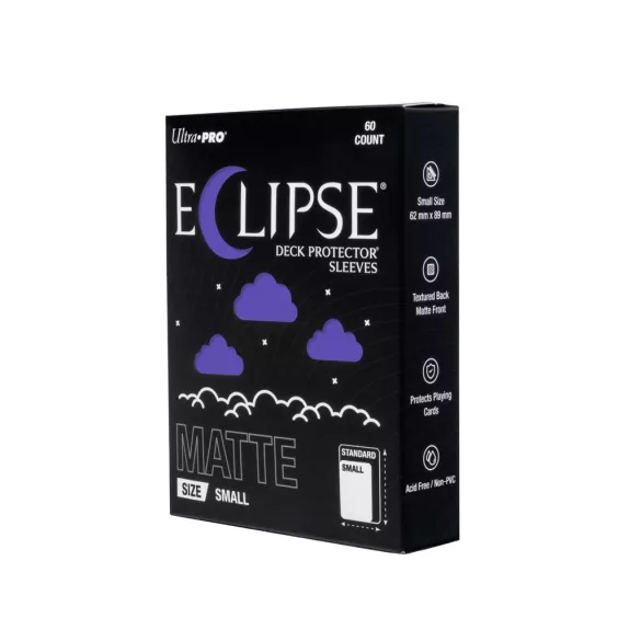 ECLIPSE® Matte Small DECK PROTECTOR® Sleeves: Royal Purple - 60ct-16696