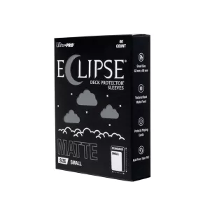 ECLIPSE® Matte Small DECK PROTECTOR® Sleeves: Smoke Grey - 60ct-16699