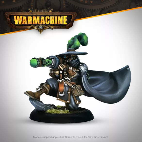 Warmachine: Gorman Di Wulfe, Revolutionary Agent miniatűra - angol kiadás