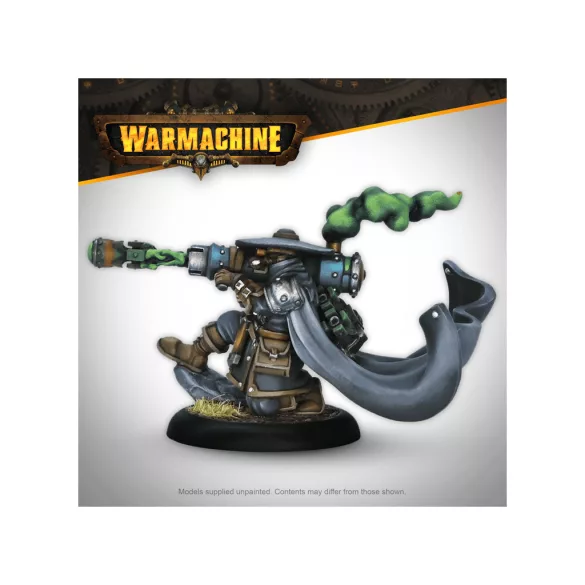 Warmachine: Gorman Di Wulfe, Revolutionary Agent miniatűra - angol kiadás