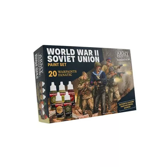 The Army Painter - Warpaints Historical WWII Soviet Union Paint set-WP8112P