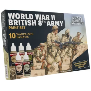 The Army Painter - Warpaints Historical WWII British 8th Army festékszett