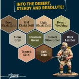 The Army Painter - Warpaints Historical WWII British 8th Army festékszett
