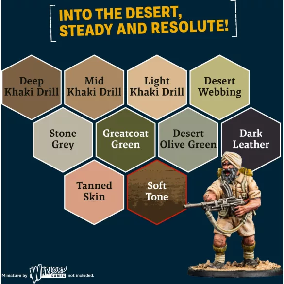 The Army Painter - Warpaints Historical WWII British 8th Army festékszett