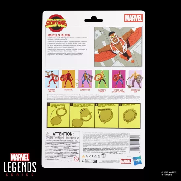 Marvel Legends Series Secret Wars Marvel’s Falcon-G24165X01