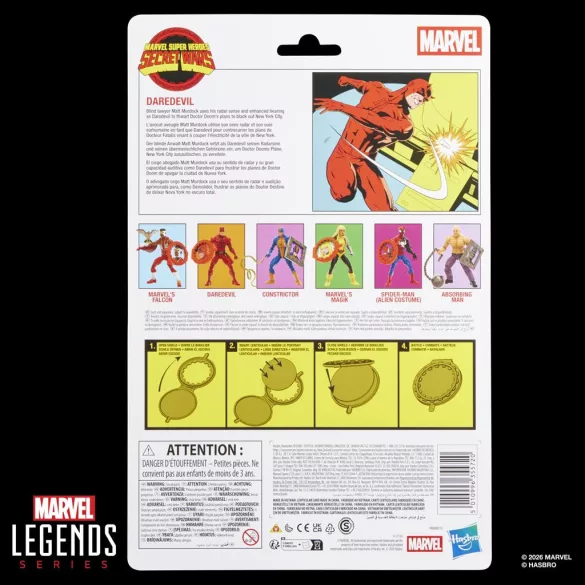 Marvel Legends Series Secret Wars Daredevil-G24175X01