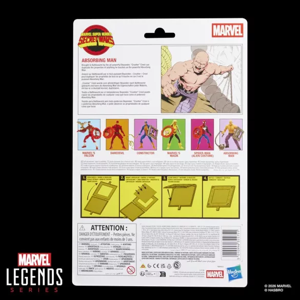 Marvel Legends Series Secret Wars Absorbing Man-G24205X01