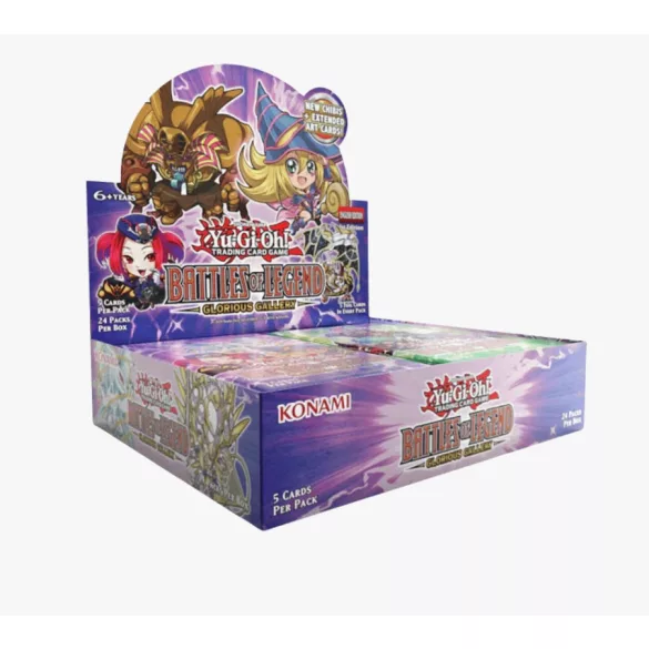 YGO - Battle of Legend: Glorious Gallery Booster Display (24 Packs) - EN