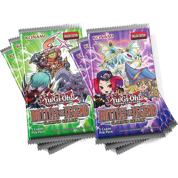 YGO - Battle of Legend: Glorious Gallery Booster Display (24 Packs) - EN