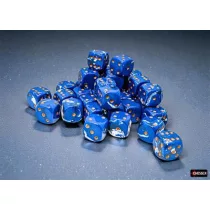 Brush Wavebreak/gold 12mm d6 Dice Block (36 dice)-24806