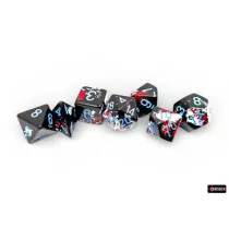 Brush Polyhedral Dark Side/blue 7-Die Set-24408