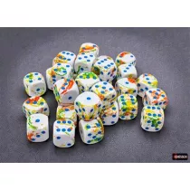 Brush Breezy/blue 12mm d6 Dice Block (36 dice)-24809