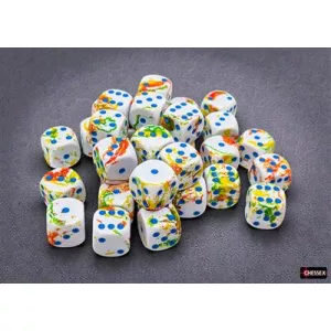 Brush Breezy/blue 12mm d6 Dice Block (36 dice)-24809