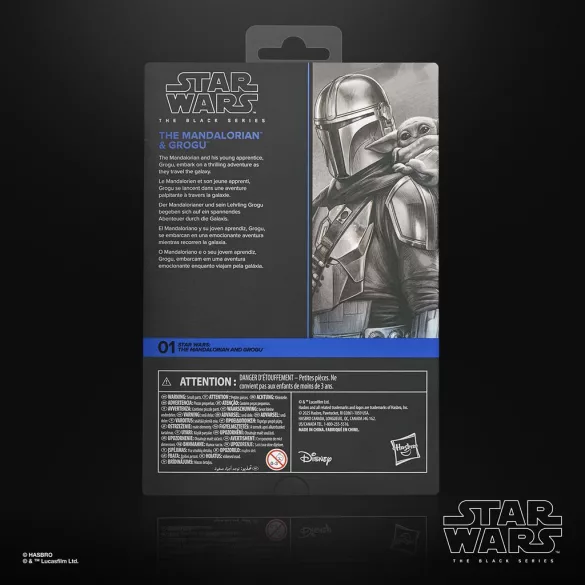Star Wars The Black Series The Mandalorian & Grogu-G25145L0