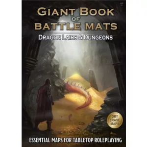 A Giant Book of Battle Mats - Dragon Lairs & Dungeons csatatérkötet