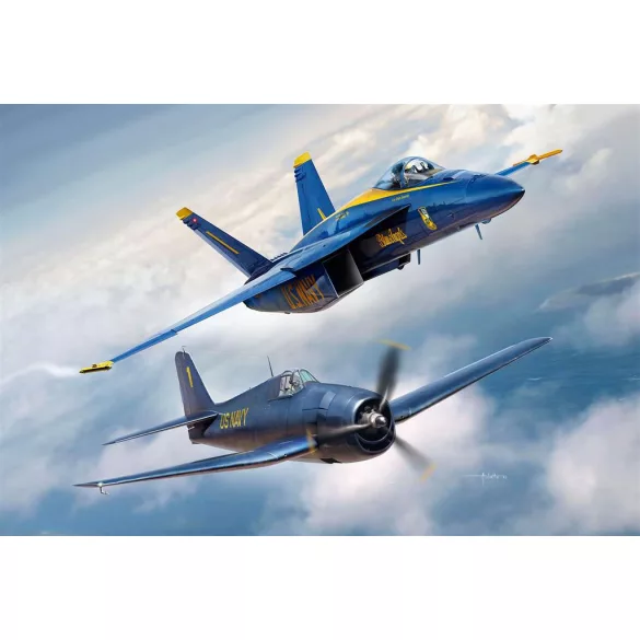 Revell: Geschenkset "Blue Angels - 80 Jahre" 1:72-05613