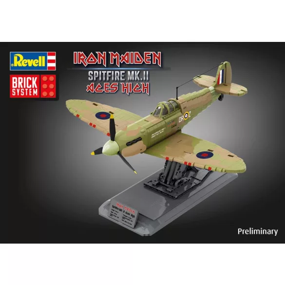 Revell: Iron Maiden Spitfire MK.II Aces High - Brick Syste 1:18-00962