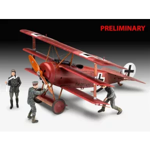 Revell: Fokker Triplane DR.1 - 75 Years Plastic Modelling 1:28-03762