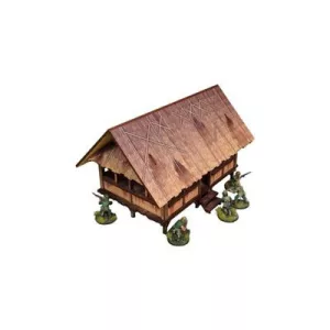 WW2 Pacific Kitchen (1) PREPAINTED [28mm/1:56]-H00284