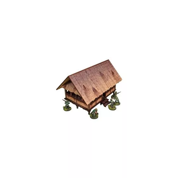 WW2 Pacific Kitchen (1) PREPAINTED [28mm/1:56]-H00284