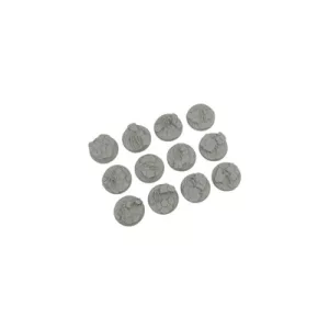 Spooky Bases, Round 25mm (5)-B00421