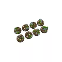 Graveyard Bases, Round 32mm (4)-B00820