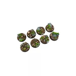 Graveyard Bases, Round 32mm (4)-B00820