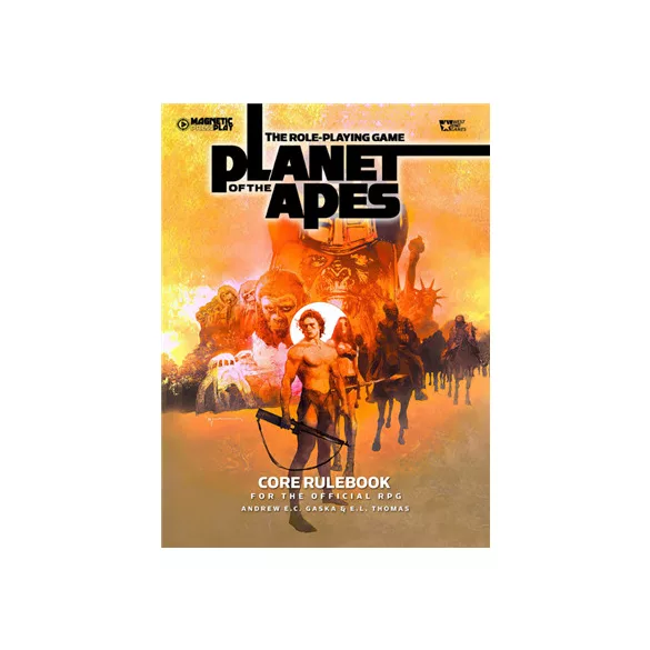 Planet of the Apes RPG Core Rulebook - EN-MPAPES01