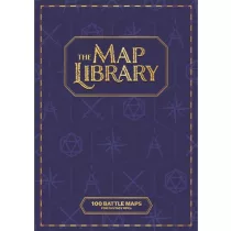 The Map Library - 100 DnD csatatérkép gyűjtemény, angol kiadás