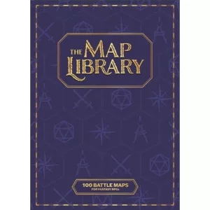 The Map Library - 100 DnD csatatérkép gyűjtemény, angol kiadás